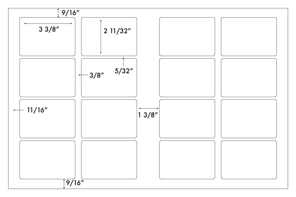 Steadfast Die-Cut Label 11x17 Template: SF5920 - Steadfast Paper