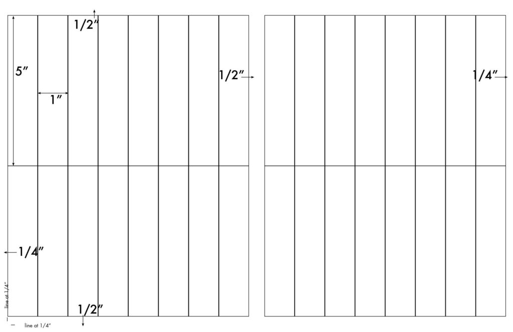 Steadfast Die-Cut Label 11x17 Template: SF7379 - Steadfast Paper