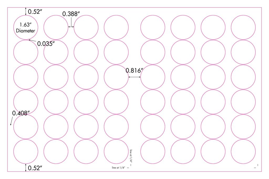 Steadfast Die-Cut Label 11x17 Template: SF8260 - Steadfast Paper